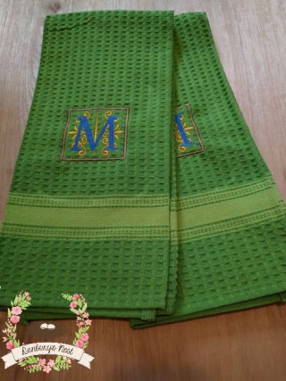 personalized hand towel - M